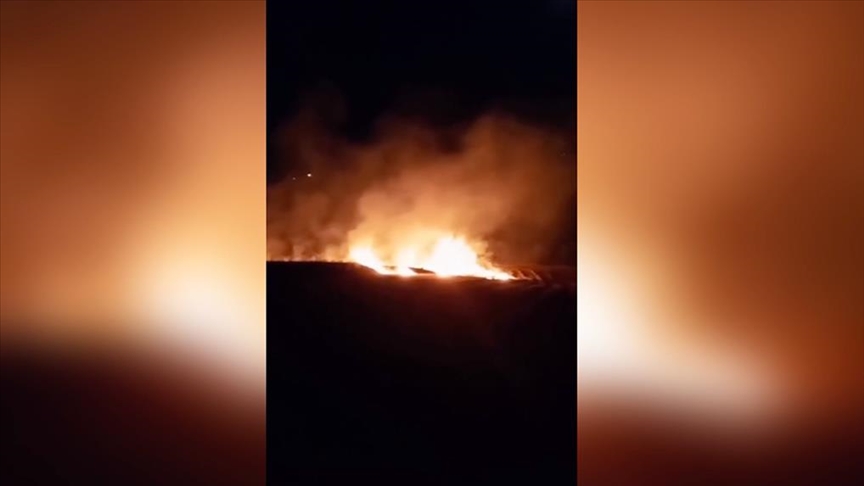 Tekirdağ'da 20 dekar buğday ekili alan yandı