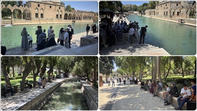 Şanlıurfa'da sıcak hava etkili oluyor