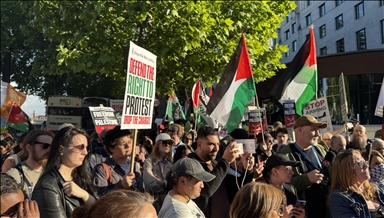 UK police arrest protesters after ban on Palestine Action goes into effect