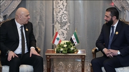 Lebanese president affirms coordination with Syria, warns against sectarian tensions