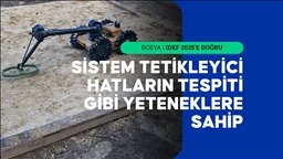 Mayın avcı robotu göreve hazırlanıyor