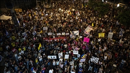 Thousands of protesters in Tel Aviv demand release of hostages in Gaza