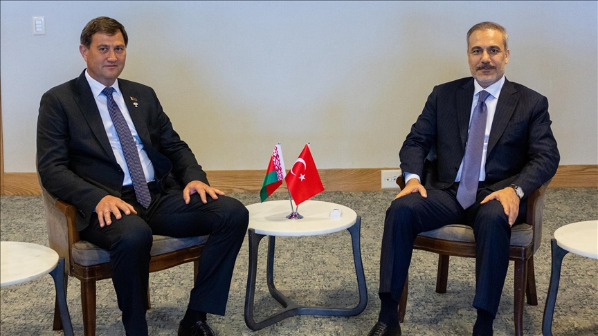 Turkish foreign minister meets Belarusian counterpart at BRICS summit in Brazil