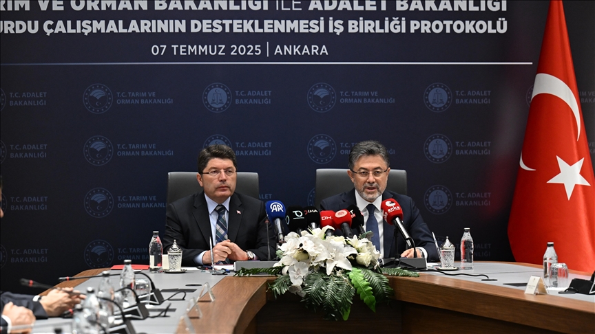 Hükümlülere bitkisel ve hayvansal üretimde teknik eğitim desteği verilmesine yönelik protokol imzalandı
