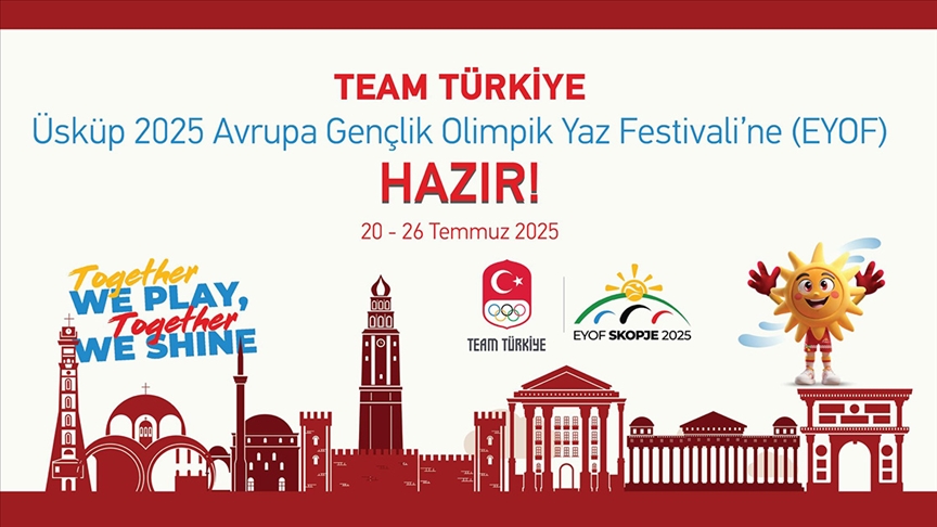 Türkiye, EYOF 2025'te Damga Vuracak: 119 Genç Sporcu Avrupa'yı Sarsmaya Hazır!