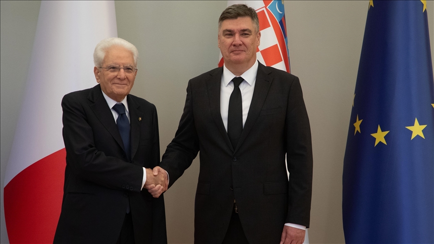 Milanović primio Mattarellu u Zagrebu: Potvrda čvrstih veza Hrvatske i Italije