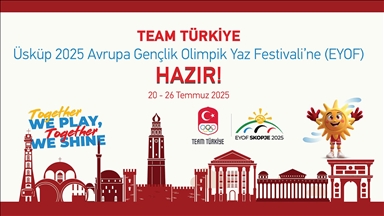 Türkiye'den 119 sporcu, 2025 Avrupa Gençlik Olimpik Yaz Festivali'ne katılacak