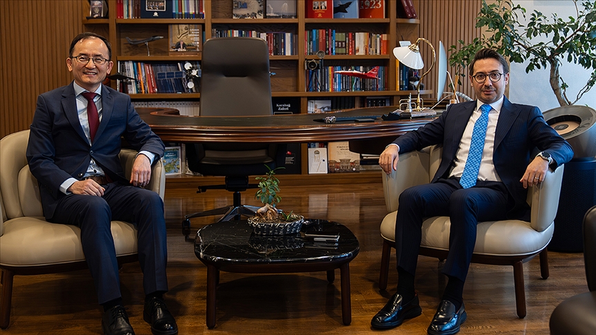 Çin’in Ankara Büyükelçisi Ciang Şüebin AA'yı ziyaret etti