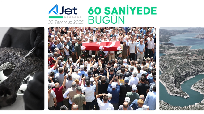 60 saniyede bugün (08 Temmuz 2025)
