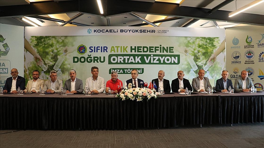 Kocaeli'de "Sıfır Atık Yönetim Sistemi Planı" imzalandı