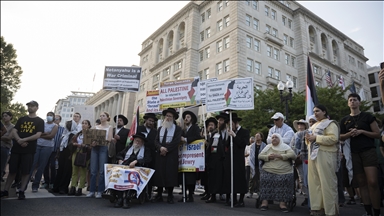 Održan protest ispred Bijele kuće zbog posjete Netanyahua