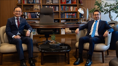 Çin’in Ankara Büyükelçisi Ciang Şüebin AA'yı ziyaret etti