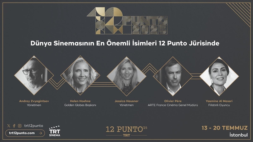 “12 Punto 2025″in jürisinde dünya sinemasından isimler yer alacak
