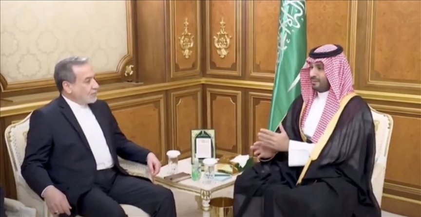 دیدار عراقچی با محمد بن سلمان