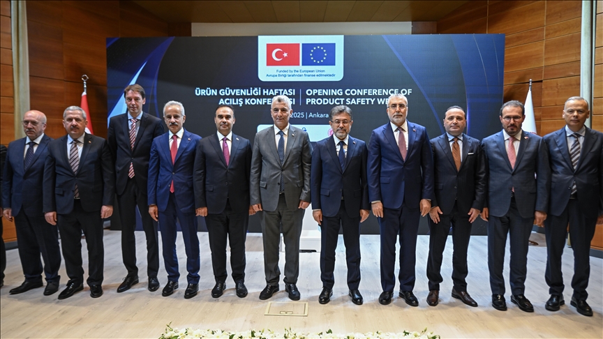 Bakanlar Kacır, Uraloğlu, Yumaklı, Işıkhan ve Bolat "Ürün Güvenliği Haftası Açılış Konferansı"na katıldı