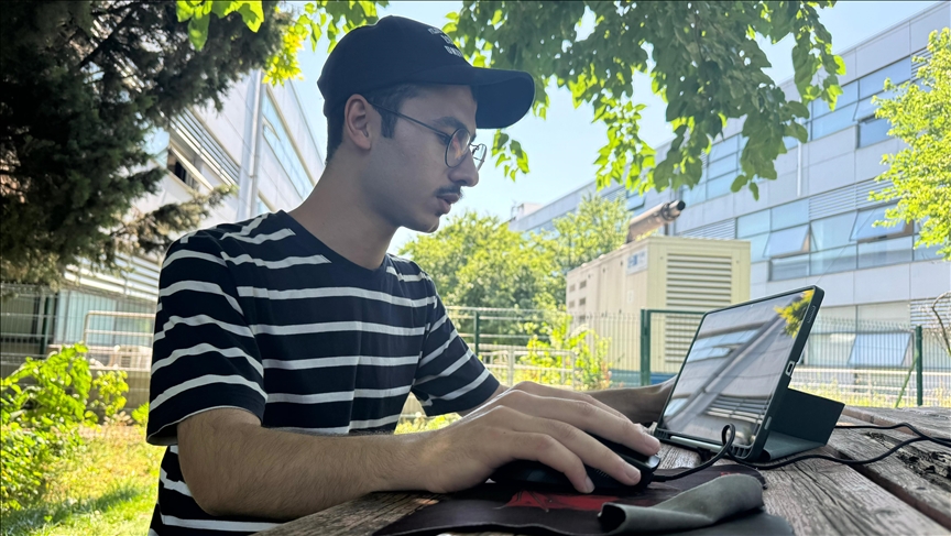 Turkish student wins top prize in Portugal with AI travel app