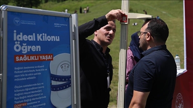 Ayder Yaylası'nda "İdeal Kilonu Öğren Sağlıklı Yaşa" etkinliği düzenlendi