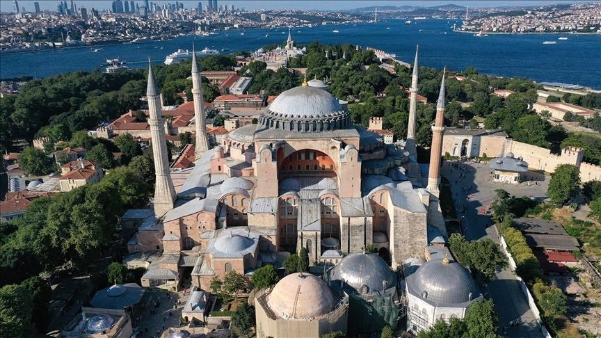 Parvekirina Berdevkê AK Partiyê Omer Çelik a "Mizgefta Ayasofyayê"