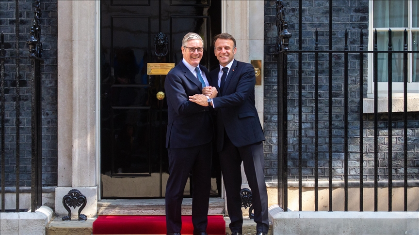 British, French leaders hold key talks on migration, Middle East peace
