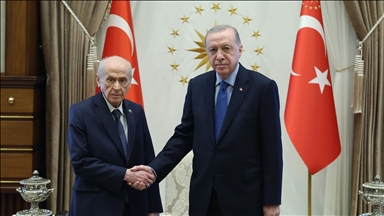 Serokomar Erdogan, Serokê Giştî yê MHPyê Bahçelî qebûl kir