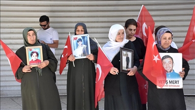 Vanlı aileler DEM Parti binası önündeki "evlat nöbeti"ni sürdürdü