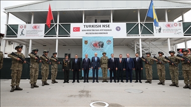 TBMM Başkanı Kurtulmuş, Bosna Hersek'te EUFOR Türk Temsil Heyeti Başkanlığını ziyaret etti