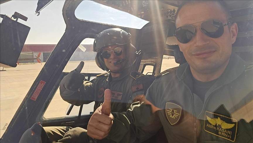 Pilotët e FSK së mbajtën trajnim rifreskues me helikopter në Isparta të Turqisë