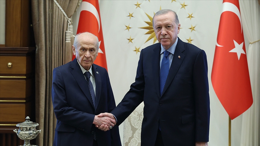 MHP Genel Başkanı Bahçeli'den "Terörsüz Türkiye" sürecine ilişkin Cumhurbaşkanı Erdoğan'a telefon