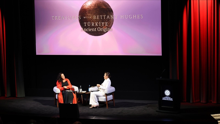 İngiliz tarihçi Hughes'un "Türkiye'nin Antik Kökenleri" belgeseli Londra'da gösterildi
