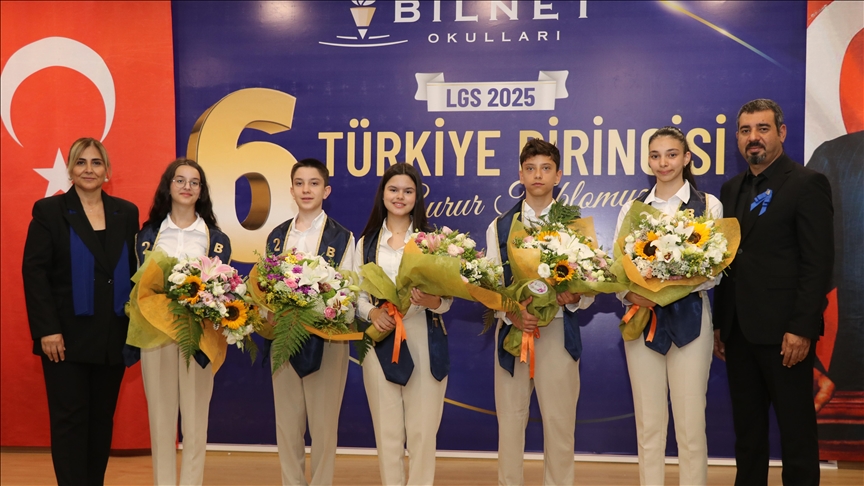 Bilnet Okulları'ndan 6 öğrenci LGS sınavında tam puan aldı