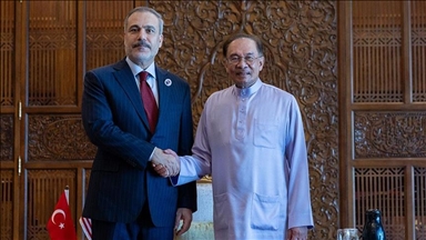 دیدار فیدان با نخست وزیر مالزی
