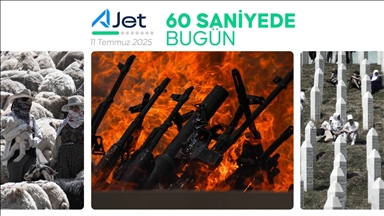 60 saniyede bugün (11 Temmuz 2025)