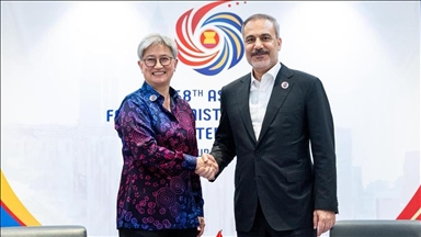 Turkish foreign minister meets with Australian counterpart on sidelines of ASEAN talks