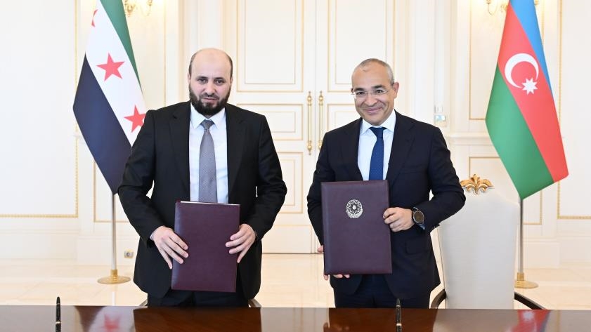 SOCAR ile Suriye hükümeti arasında mutabakat zaptı imzalandı