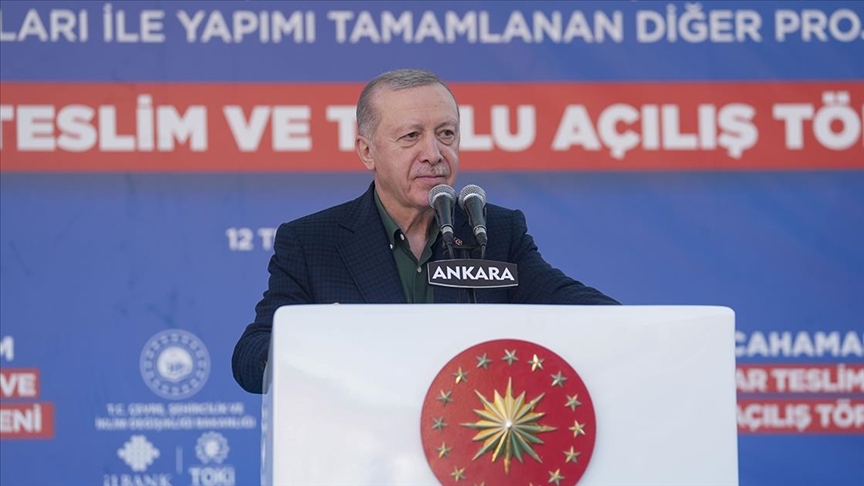 Cumhurbaşkanı Erdoğan: Ankara'mızı hak ettiği ihtişama kavuşturmak için çalışıyoruz