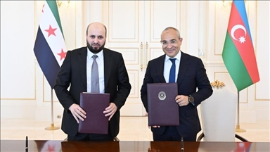 SOCAR и правительство Сирии подписали меморандум о взаимопонимании