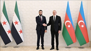 Syrian president arrives in Azerbaijan for 1st official visit