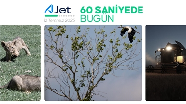 60 saniyede bugün (12 Temmuz 2025)