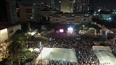 Thousands of Israelis protest in Tel Aviv to demand prisoner swap deal