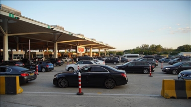 Kapıkule'de sezonun en hareketli günü yaşandı