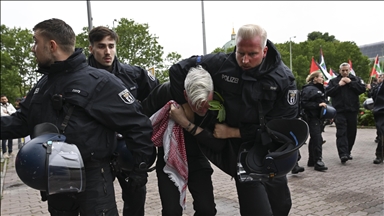 Gjermani, policia ndërhyn me forcë ndaj protestuesve propalestinezë në Berlin
