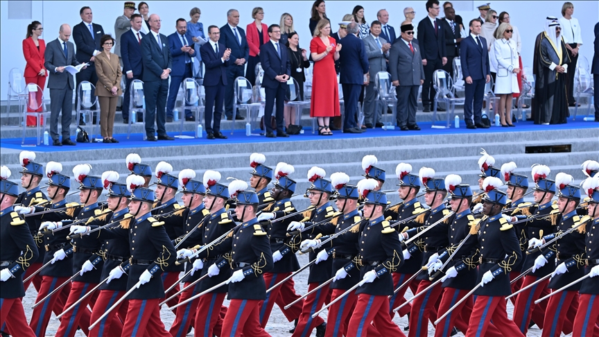 France celebrates Bastille Day with annual military parade