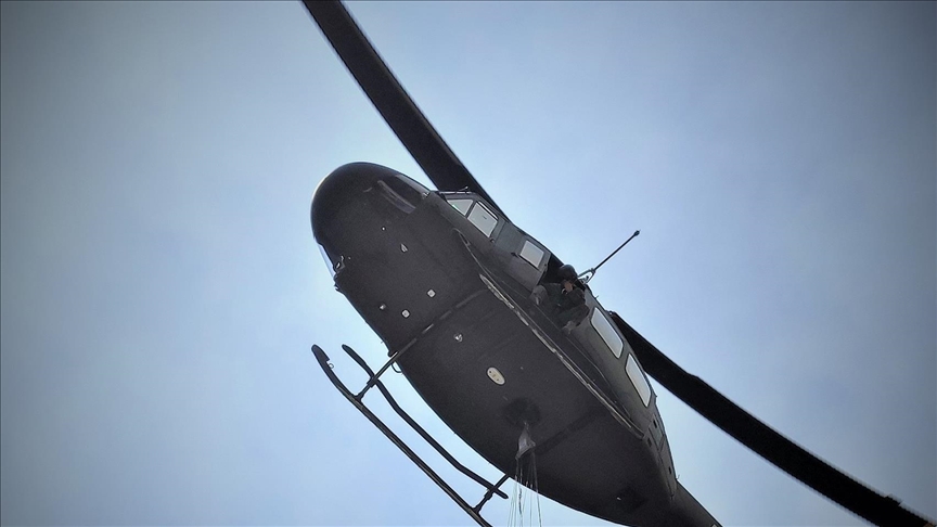 Helikopter OS BiH upućen u pomoć za gašenje požara na brdu Fortica kod Mostara