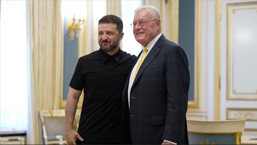Президент Украины обсудил со спецпредставителем США «путь к миру»