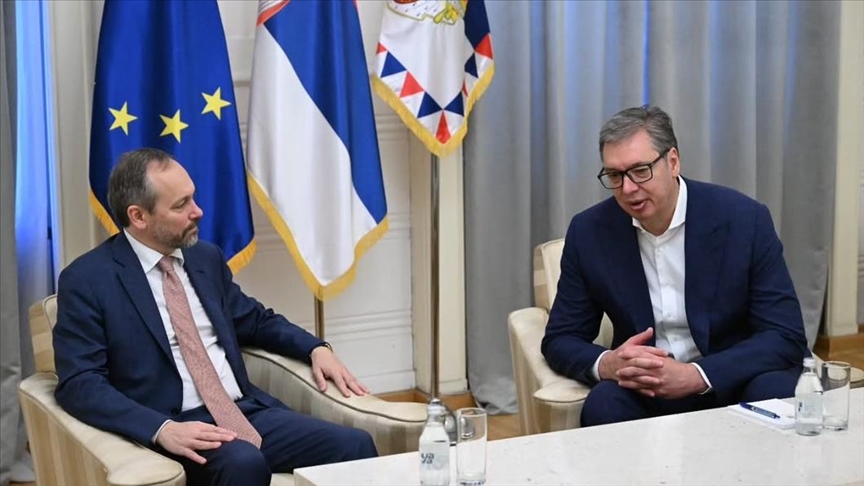 Vučić primio Giaufreta u oproštajnu posjetu: Razgovarano o Planu rasta za Zapadni Balkan