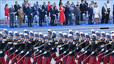 France celebrates Bastille Day with annual military parade