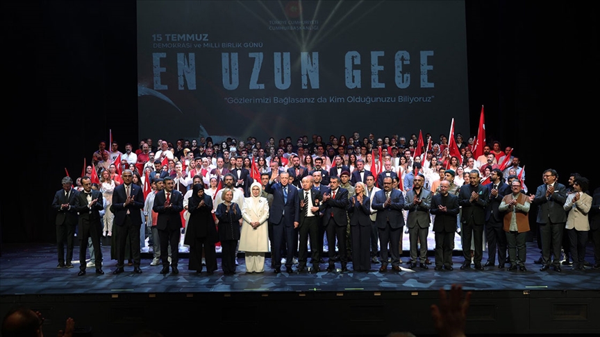Emine Erdoğan'dan "En Uzun Gece" destanının ilk temsiline ilişkin paylaşım
