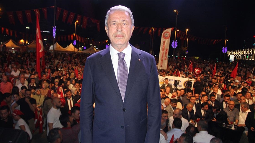 TBMM Milli Savunma Komisyonu Başkanı Akar: Terörsüz güçlü ve büyük Türkiye'yi inşa ve ihya edeceğiz