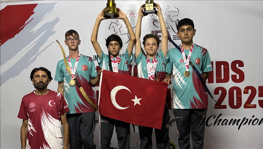 Türkiye Geleneksel Atlı Okçuluk Yıldız Milli Takımı, Endonezya'da 2. oldu