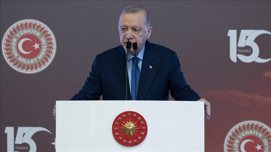 Erdogan : "Une Türkiye sans terrorisme ouvrira la voie à une région sans terrorisme"